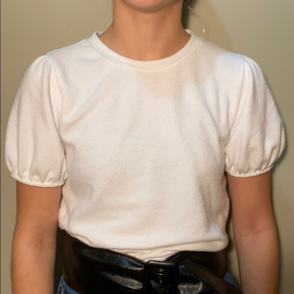 White Zara T shirt